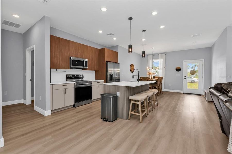 Furnished interior view inside a new home in , Port Charlotte (Image 6).