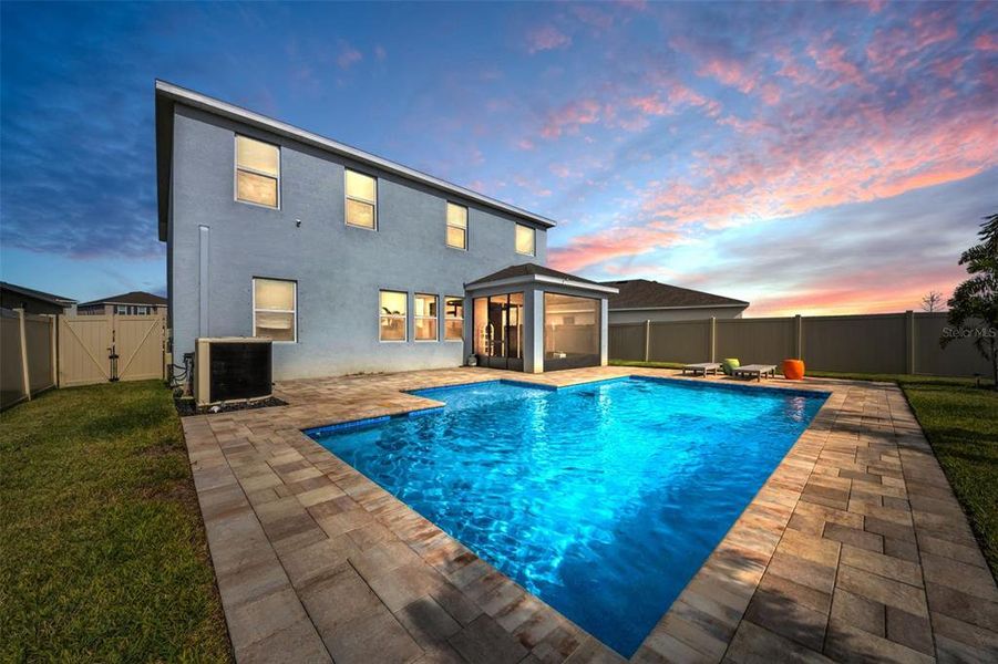 Exterior details and patio area of a home in Mangrove Manor, Apollo Beach (Image 35). Exterior details and patio area of a home in Mangrove Manor, Apollo Beach (Image 35).