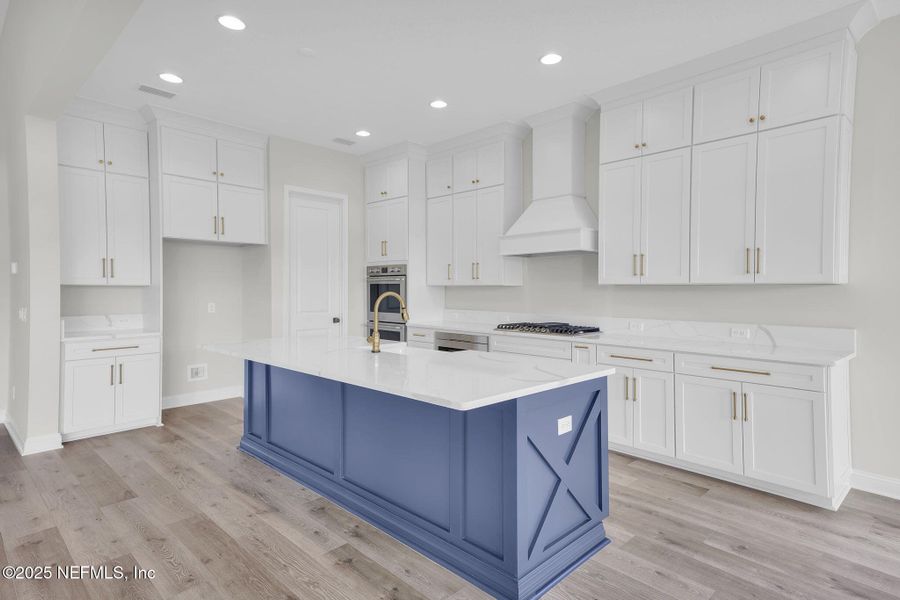 Furnished interior view inside a new home in Hidden Creek at SilverLeaf 70' Series, St. Augustine (Image 10).