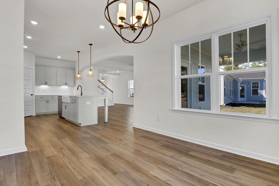 Spacious, unfurnished interior of a new home in Grand Park, Leland (Image 17).