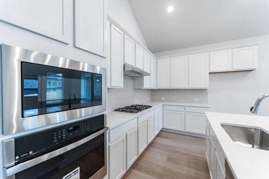 Furnished interior view inside a new home in Sunfield, Buda (Image 4).