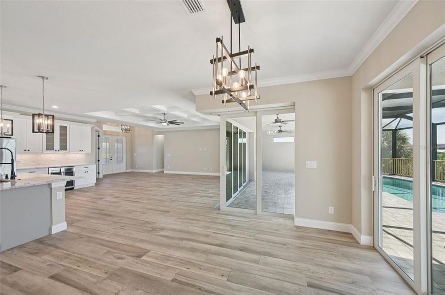 Furnished interior view inside a new home in , Port Charlotte (Image 14). Furnished interior view inside a new home in , Port Charlotte (Image 14).