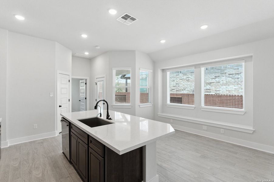 Furnished interior view inside a new home in Stillwater Ranch, San Antonio (Image 10).
