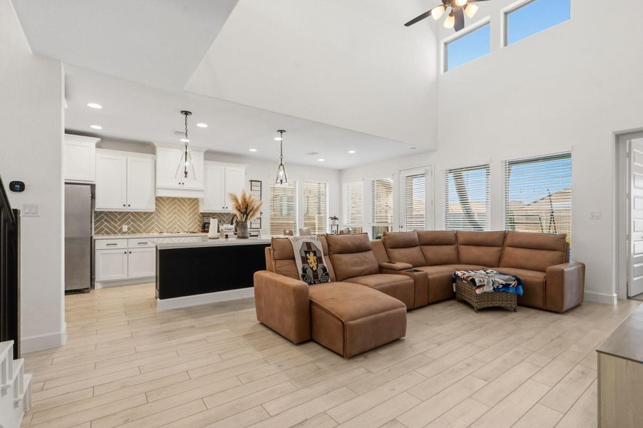 Spacious open-concept design perfect for everyday living and entertaining