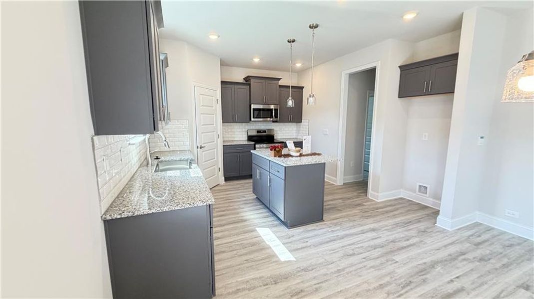 Furnished interior view inside a new home in Habersham Meadows, Demorest (Image 5).