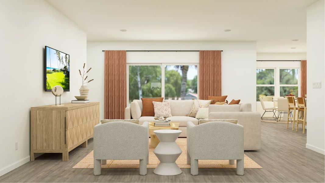 Princeton II living room