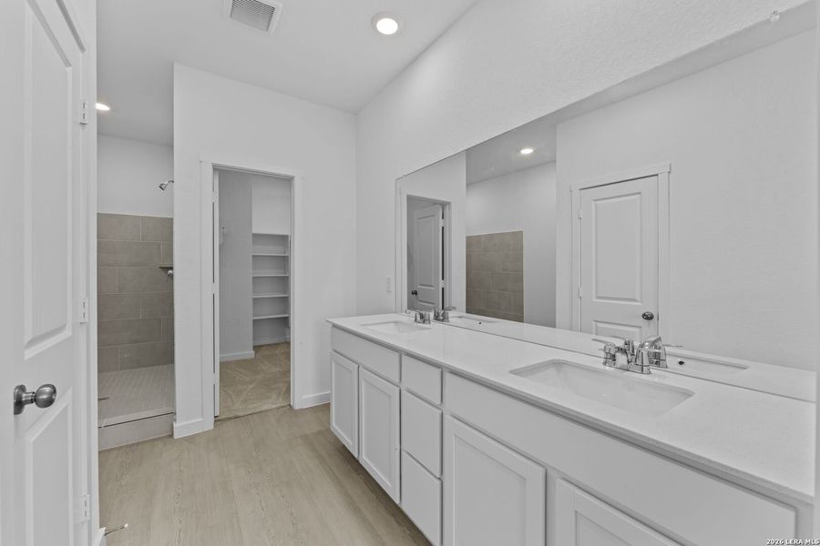 Furnished interior view inside a new home in Hightop Ridge, Converse (Image 8).