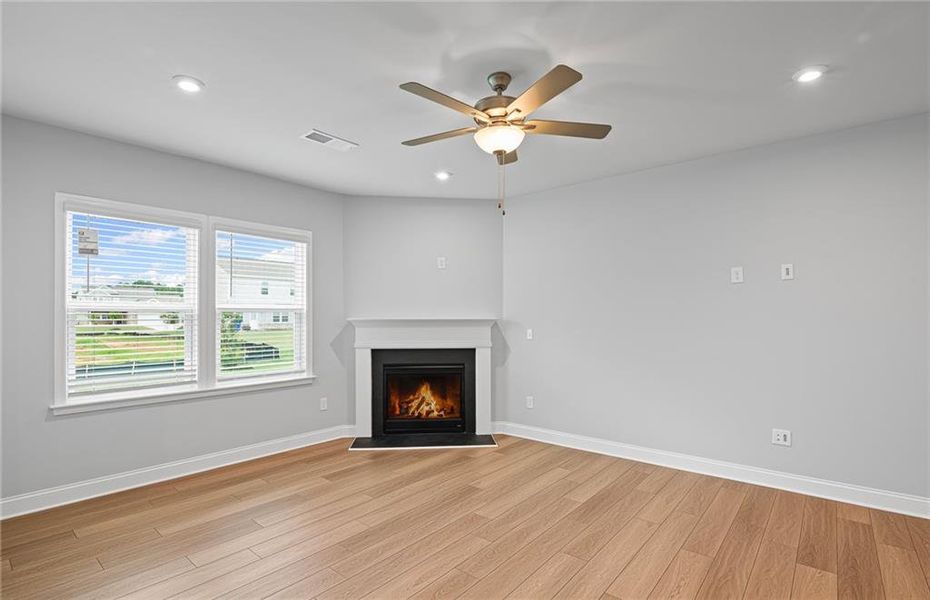 Spacious, unfurnished interior of a new home in Anderson Point, McDonough (Image 30).