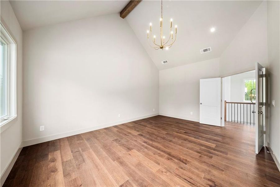 Spacious, unfurnished interior of a new home in , Cumming (Image 34).