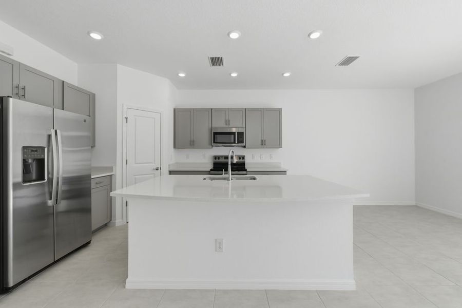 Furnished interior view inside a new home in Vinterra Townhomes, Nokomis (Image 4).
