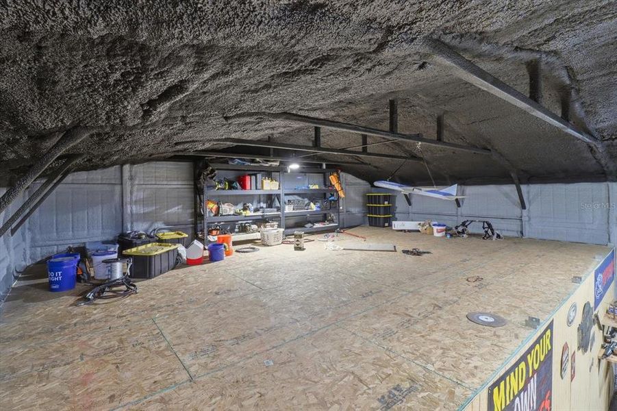 In-progress construction of a new home in , Inglis, FL (Image 72).