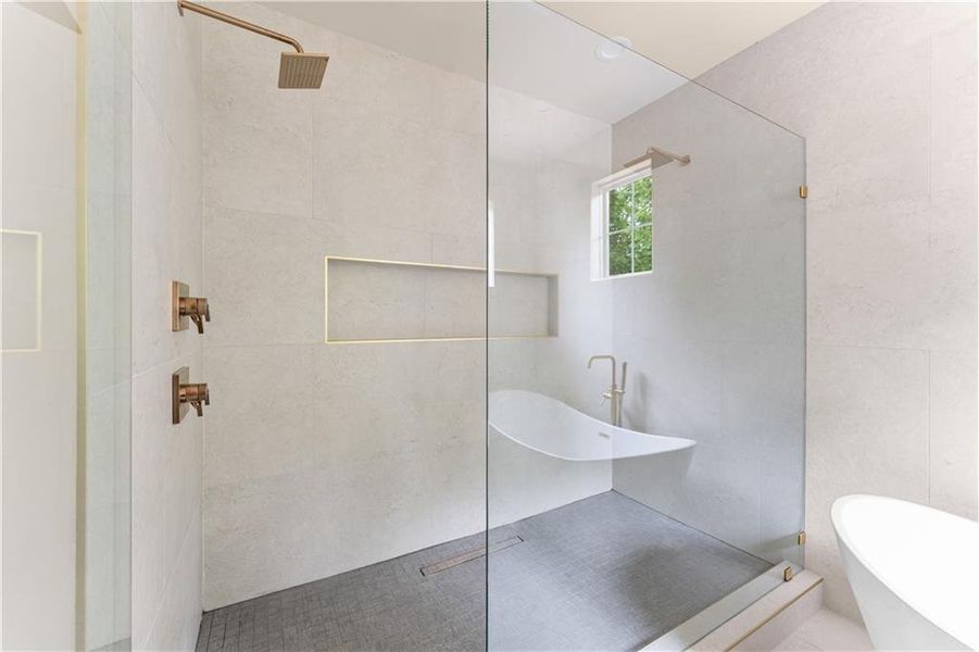 Furnished interior view inside a new home in , Atlanta (Image 29).