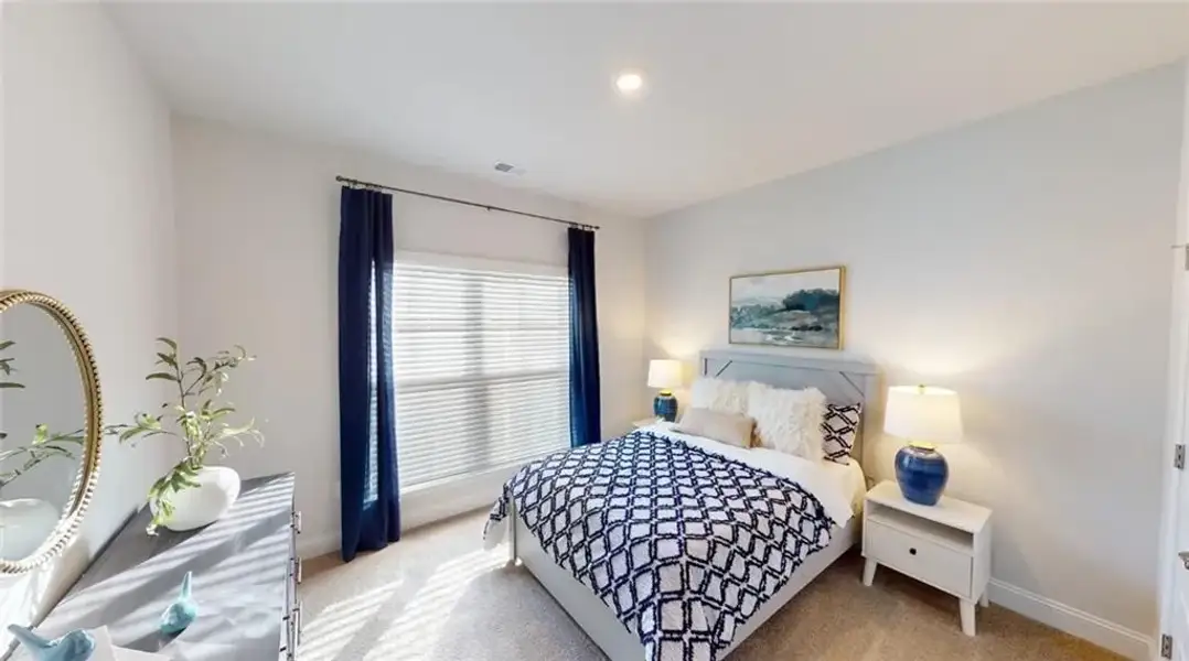 Furnished interior view inside a new home in Mirror Lake at South Harbour, Villa Rica (Image 10).