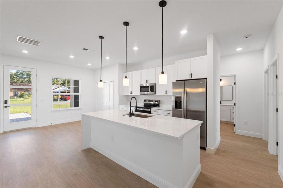 Furnished interior view inside a new home in , Ocala (Image 6).