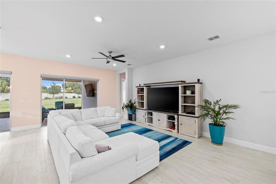 Furnished interior view inside a new home in , Palmetto (Image 11).