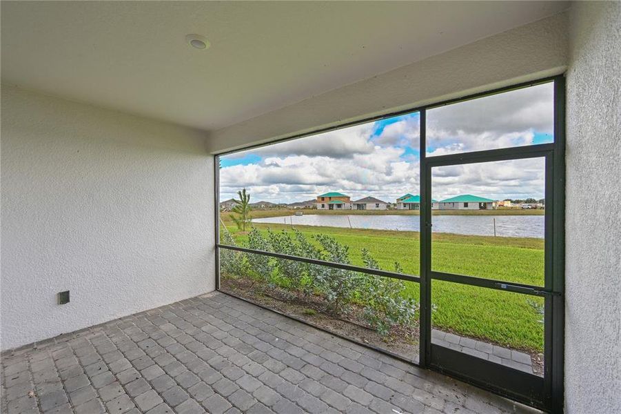Exterior details and patio area of a home in Rye Ranch: Manor Homes, Parrish (Image 3). Exterior details and patio area of a home in Rye Ranch: Manor Homes, Parrish (Image 3).