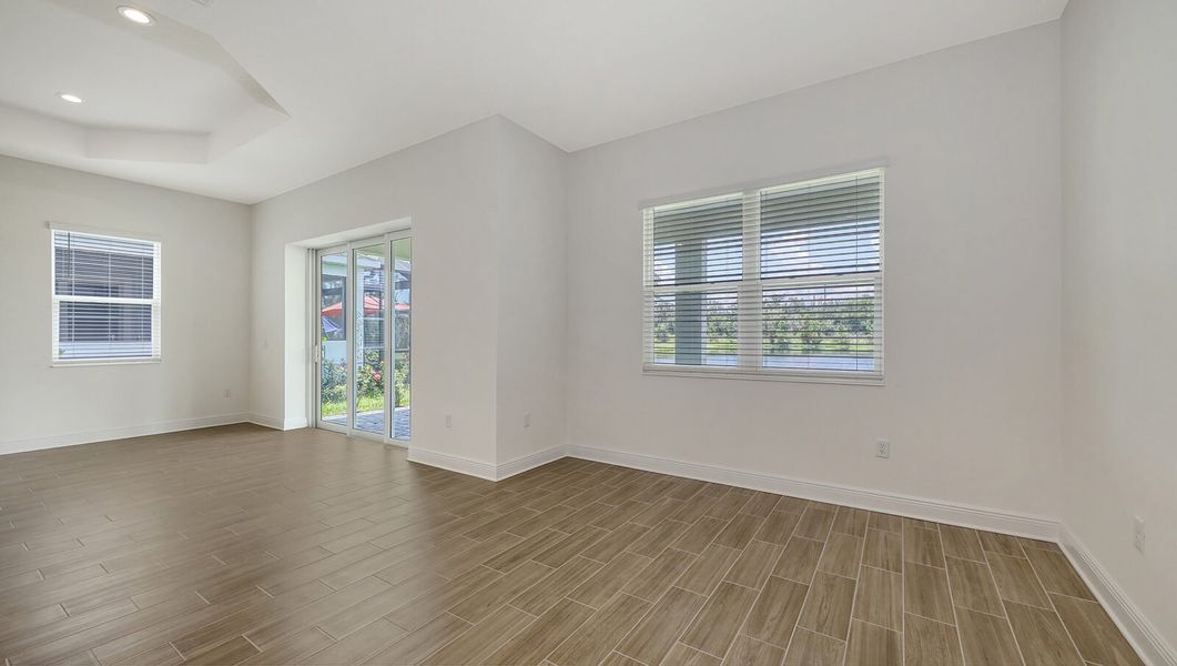 Spacious, unfurnished interior of a new home in Wildleaf at North River Ranch, Parrish (Image 23).
