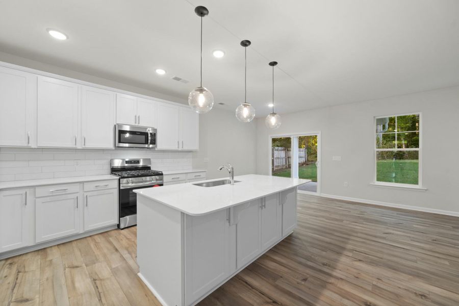 Furnished interior view inside a new home in Chandler Ridge, McLeansville (Image 7).