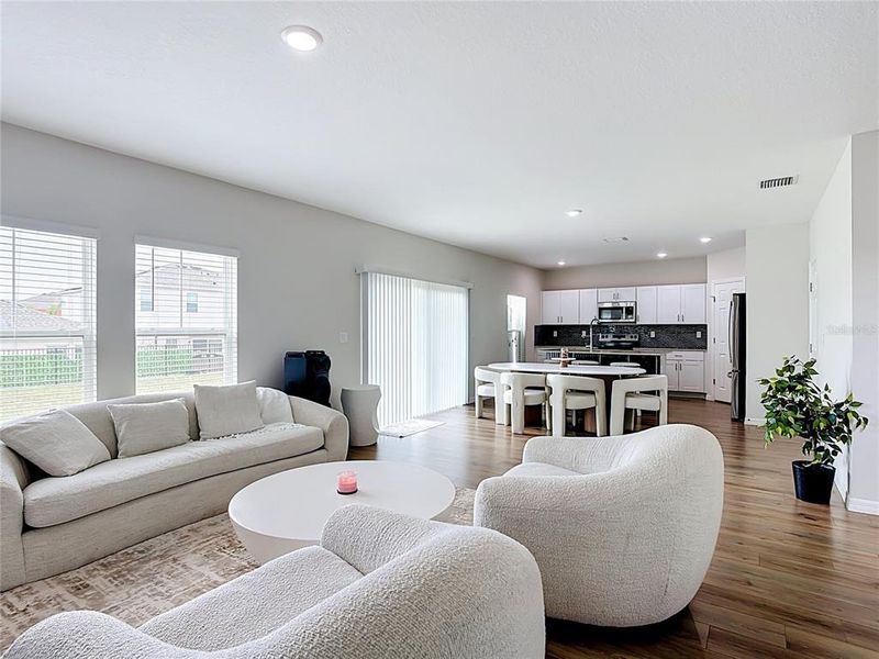 Furnished interior view inside a new home in Lawson Dunes, Haines City (Image 7).