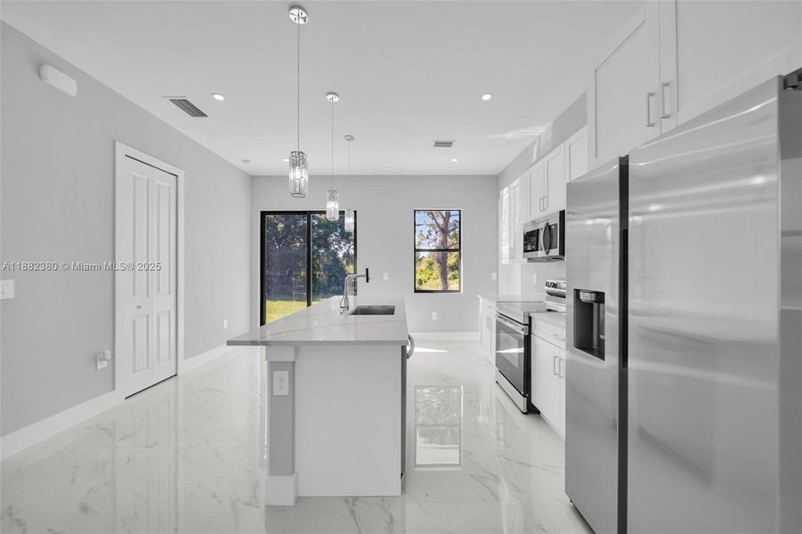 Furnished interior view inside a new home in , Lehigh Acres (Image 13).
