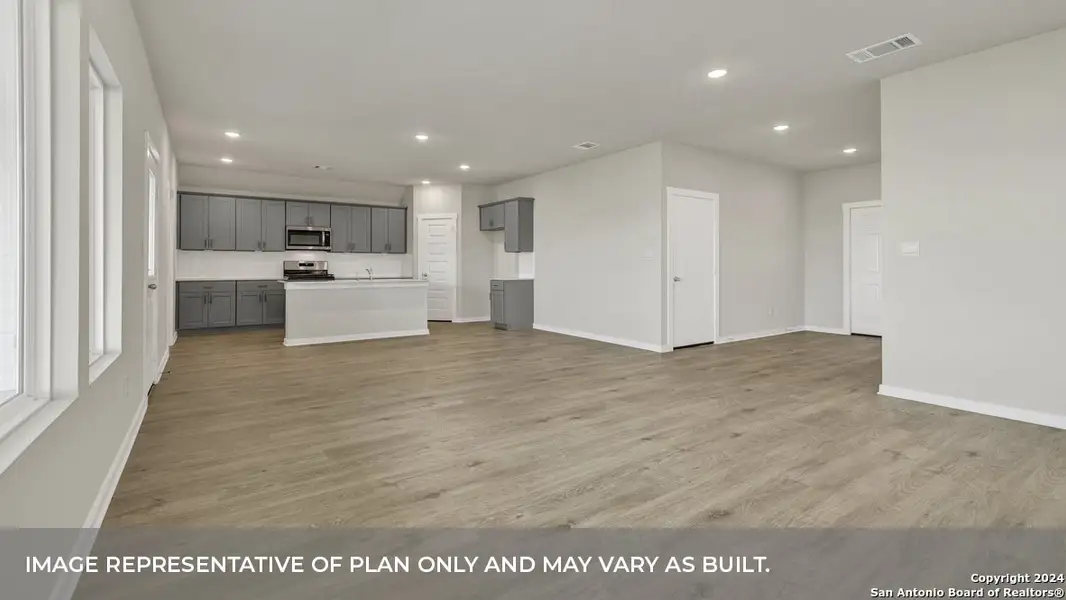 Spacious, unfurnished interior of a new home in Hartland Ranch, Lockhart (Image 23).
