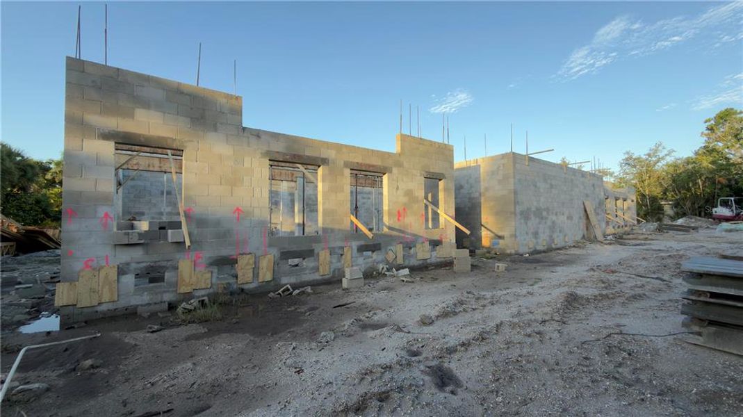 In-progress construction of a new home in , Sarasota, FL (Image 16). In-progress construction of a new home in , Sarasota, FL (Image 16).