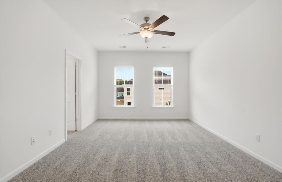 Spacious, unfurnished interior of a new home in Alston Park, Greenville (Image 17). Spacious, unfurnished interior of a new home in Alston Park, Greenville (Image 17).