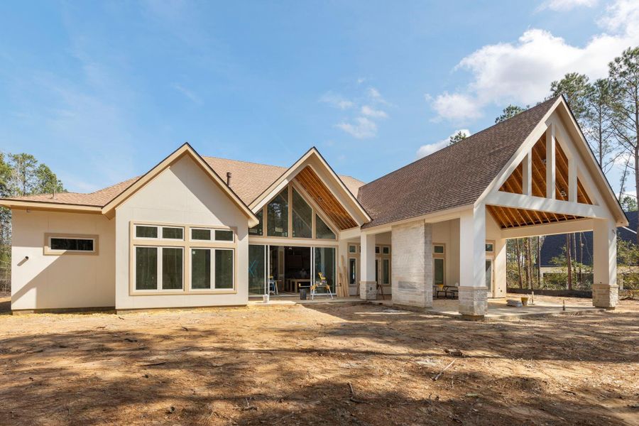 In-progress construction of a new home in , Montgomery, TX (Image 12). In-progress construction of a new home in , Montgomery, TX (Image 12).