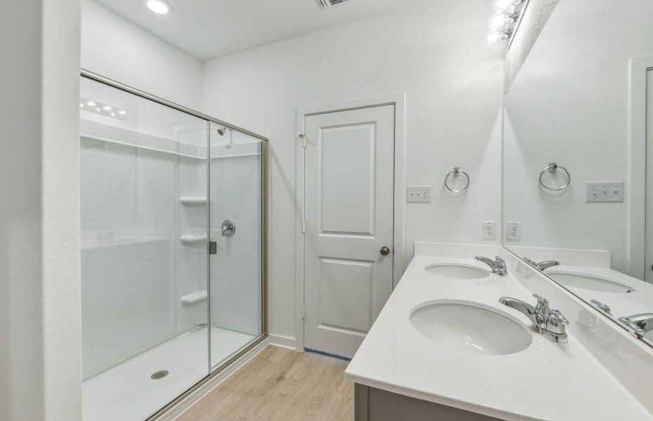 Furnished interior view inside a new home in Sonterra, Jarrell (Image 10).