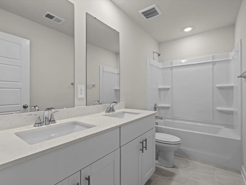 Furnished interior view inside a new home in Wexford Park, Fountain Inn (Image 7).