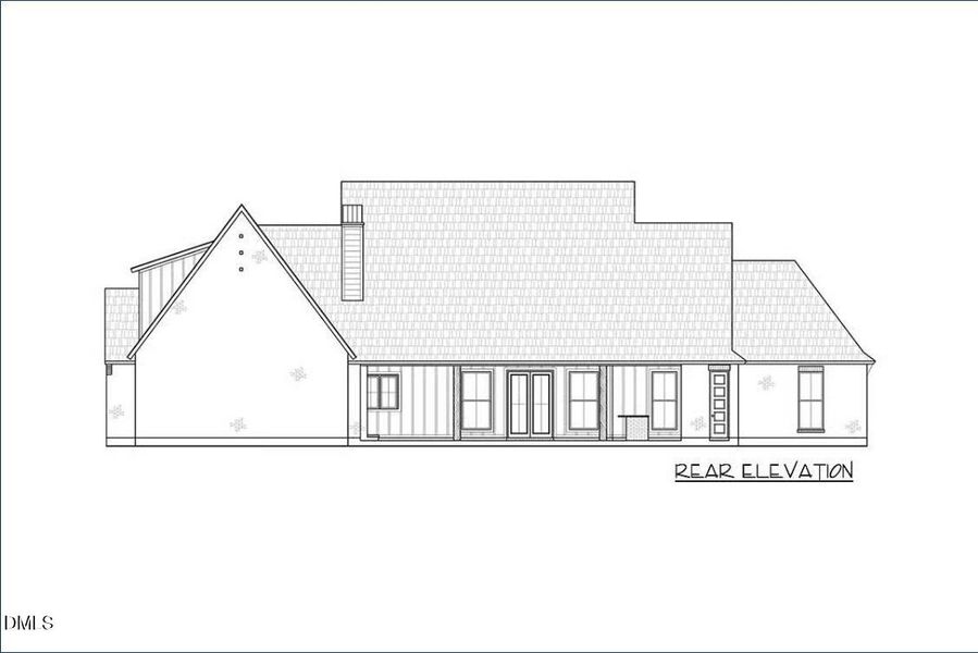 25 Rear Elevation 25 Rear Elevation