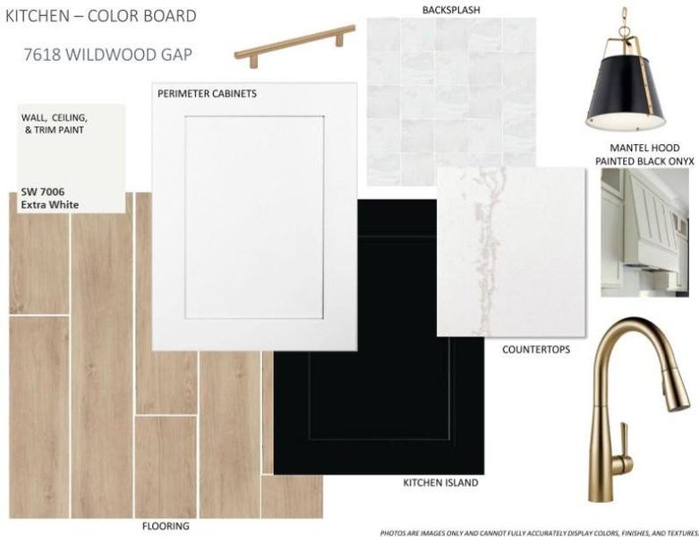 Sample of building materials used in homes in Elyson, Katy (Image 4).