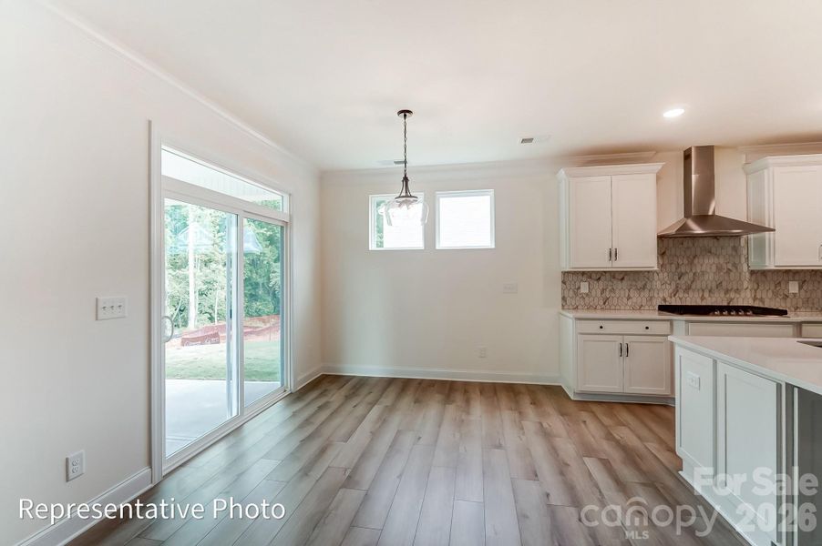 Spacious, unfurnished interior of a new home in Enclave at Riverdale, Huntersville (Image 16).