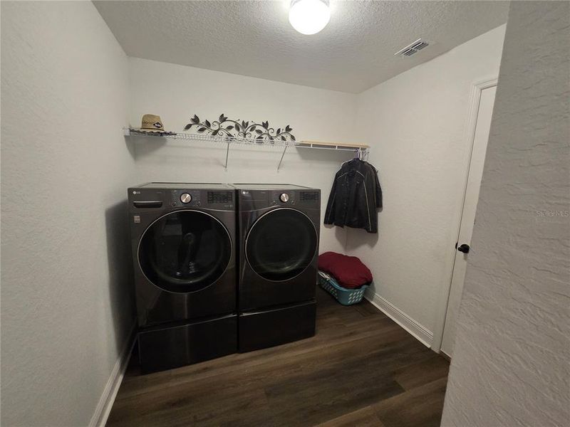 Laundry room from kitchen