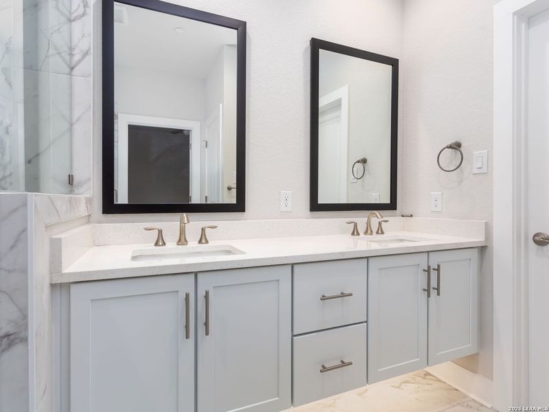 Furnished interior view inside a new home in , San Antonio (Image 8).