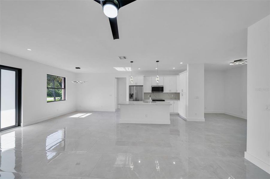 Spacious, unfurnished interior of a new home in , Port Charlotte (Image 17). Spacious, unfurnished interior of a new home in , Port Charlotte (Image 17).