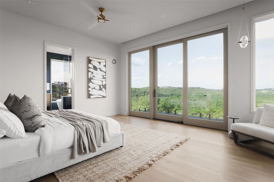 Furnished interior view inside a new home in , Austin (Image 27).