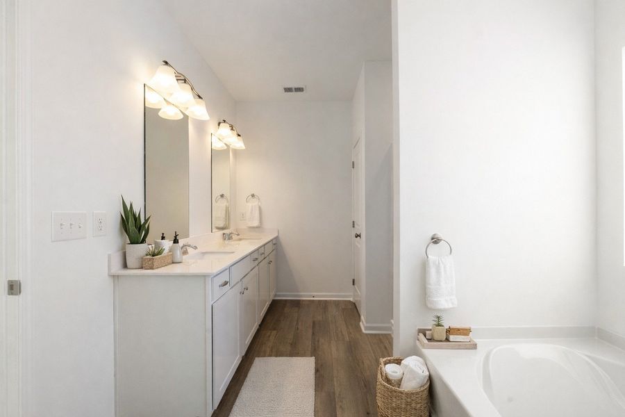 Furnished interior view inside a new home in Jackson Hills, Clarksville (Image 10).