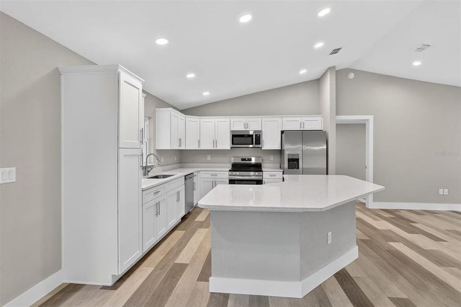 Furnished interior view inside a new home in , Citrus Springs (Image 13).