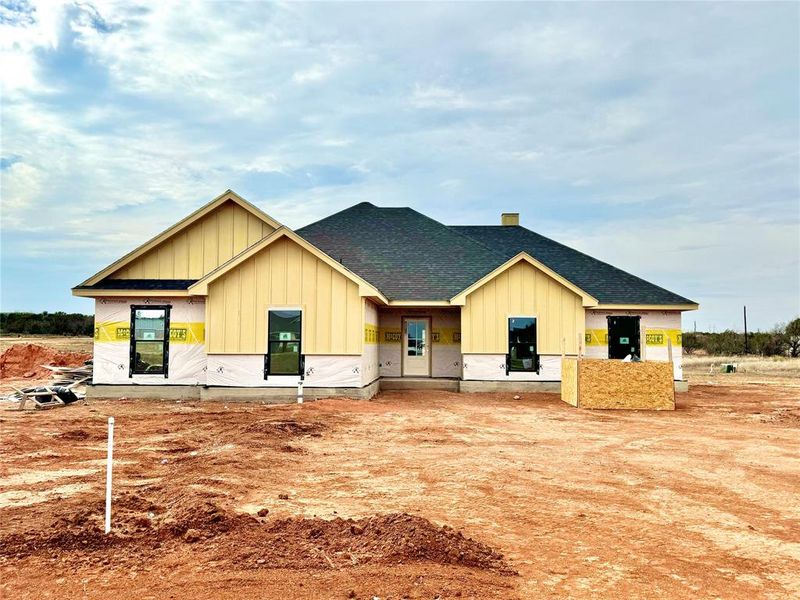 In-progress construction of a new home in , Abilene, TX (Image 13).