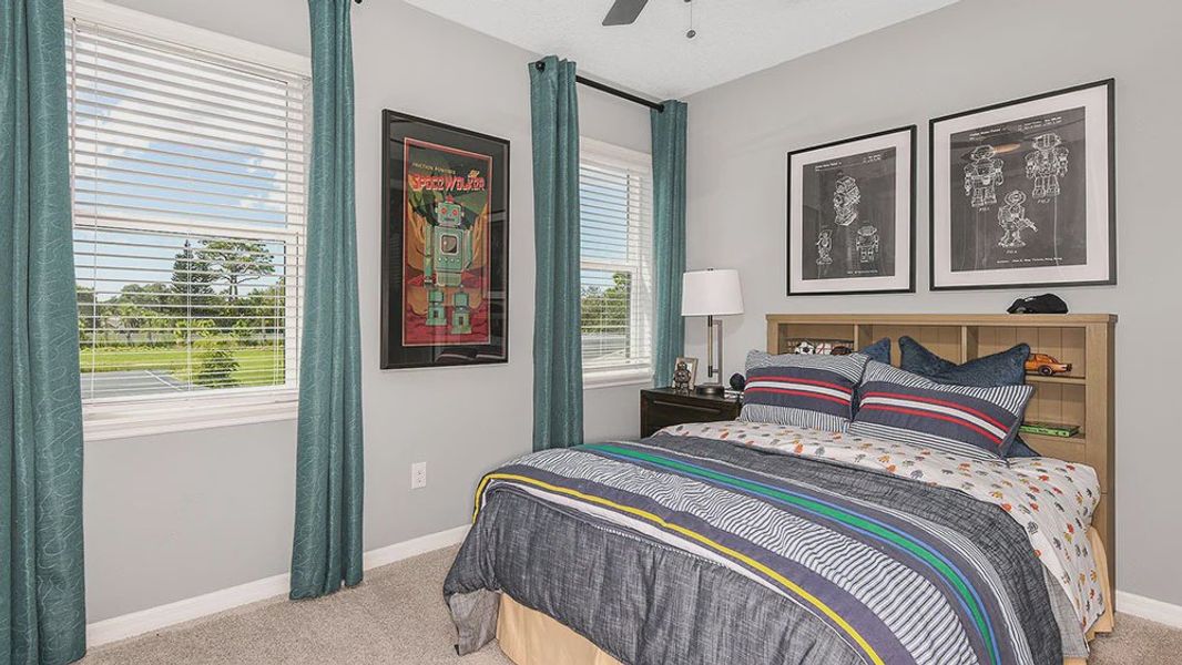 Furnished interior view inside a new home in Lochside, Mount Dora (Image 19).
