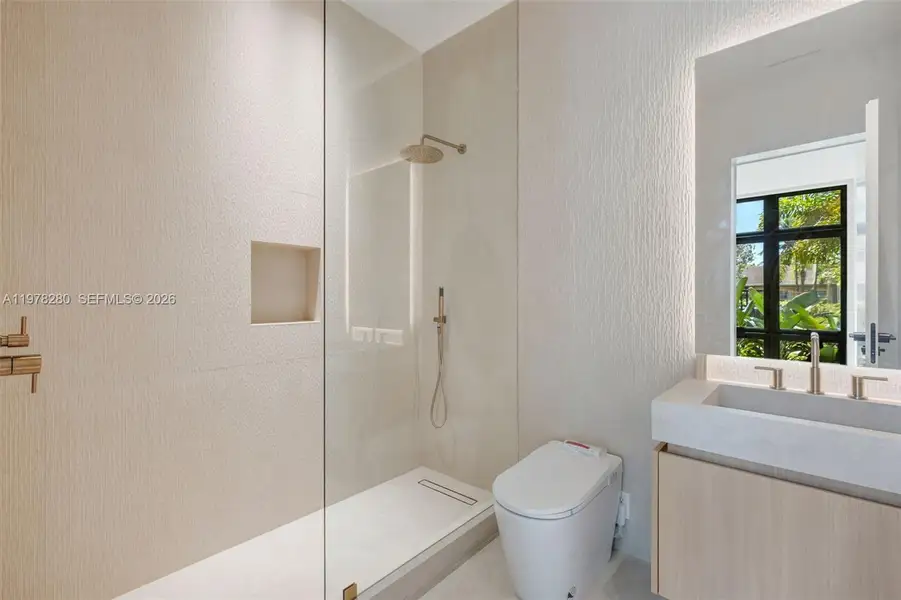 Furnished interior view inside a new home in , Miami (Image 5).