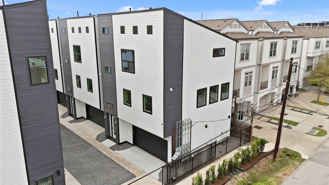 This Alexander floor plan by Trade Wind Homes sits on a corner lot and is the Model Home for this 3-story single family gated community with only 8-homes remaining. This Alexander floor plan by Trade Wind Homes sits on a corner lot and is the Model Home for this 3-story single family gated community with only 8-homes remaining.