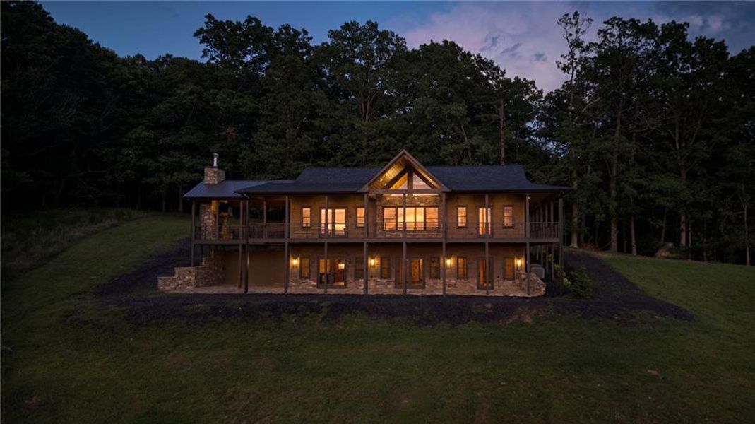 Front exterior of a new home in , Morganton, GA, highlighting curb appeal (Image 27).