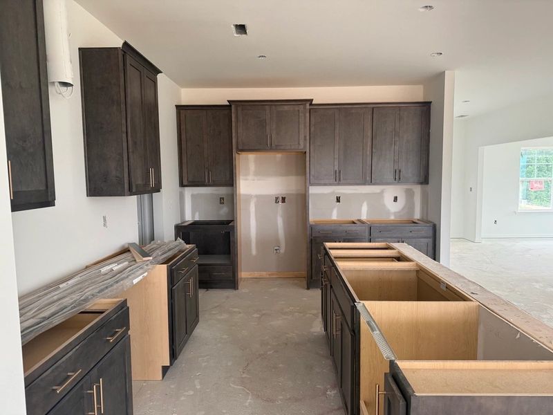 In-progress construction of a new home in The Point, Rolesville, NC (Image 9).