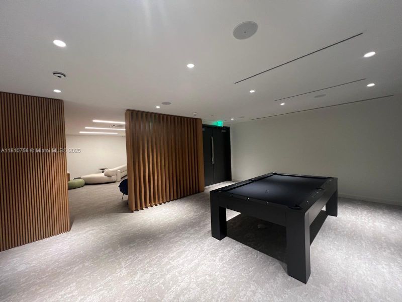 Furnished interior view inside a new home in Aston Martin Residences, Miami (Image 8).