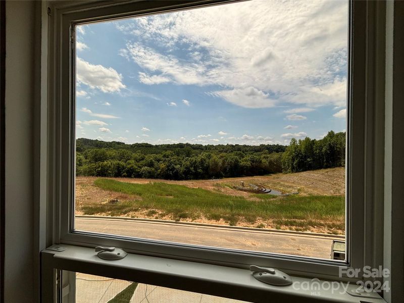 view from primary bedroom on 2nd floor