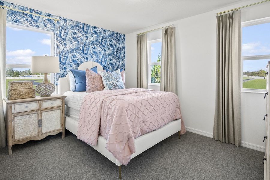 Spacious secondary bedrooms Spacious secondary bedrooms