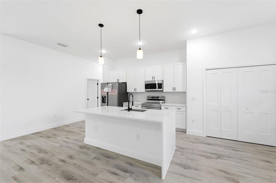 Furnished interior view inside a new home in , Ocala (Image 8).