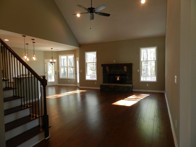 Representative unfurnished interior of a home built from the The Garrison by Bamford and Company in Rowland Springs, Cartersville (Image 18). Representative unfurnished interior of a home built from the The Garrison by Bamford and Company in Rowland Springs, Cartersville (Image 18).